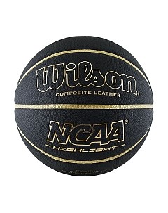 Баскетбольный мяч Wilson NCAA Highlight Gold / WTB067519XB07