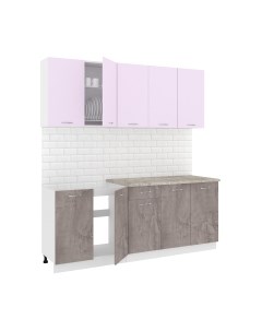 Кухонный гарнитур Кортекс-мебель Корнелия Лира-лайт 2.0м