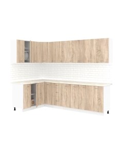 Кухонный гарнитур Кортекс-мебель Корнелия Лира 1.5x2.7