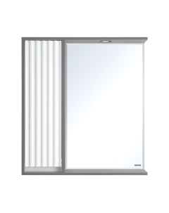 Шкаф с зеркалом для ванной Brevita Balaton 75 L / BAL-04075-01-Л