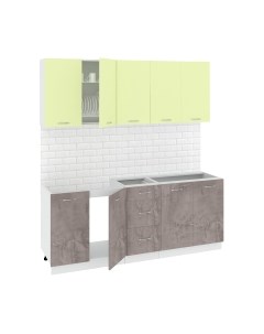 Кухонный гарнитур Кортекс-мебель Корнелия Лира 2.0 без столешницы