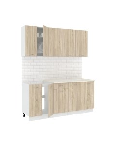 Кухонный гарнитур Кортекс-мебель Корнелия Лира-лайт 1.8м