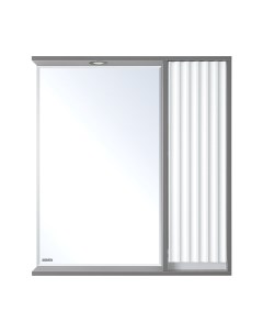 Шкаф с зеркалом для ванной Brevita Balaton 75 R / BAL-04075-01-П
