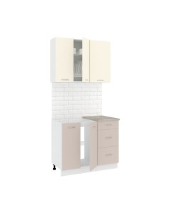 Кухонный гарнитур Кортекс-мебель Корнелия Лира 1.0м