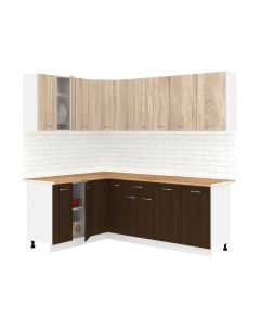 Кухонный гарнитур Кортекс-мебель Корнелия Лира 1.5x2.2