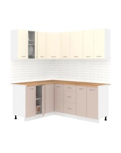 Кухонный гарнитур Кортекс-мебель Корнелия Лира 1.5x1.9