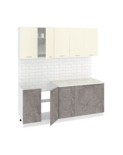 Кухонный гарнитур Кортекс-мебель Корнелия Лира 2.0м