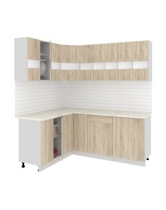 Кухонный гарнитур Кортекс-мебель Корнелия Экстра 1.5x2.0м