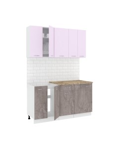 Кухонный гарнитур Кортекс-мебель Корнелия Лира-лайт 1.5м