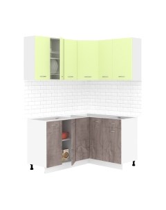 Кухонный гарнитур Кортекс-мебель Корнелия Лира 1.5x1.3 без столешницы
