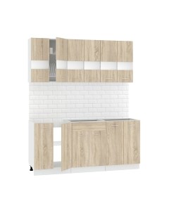 Кухонный гарнитур Кортекс-мебель Корнелия Экстра 1.8 без столешницы