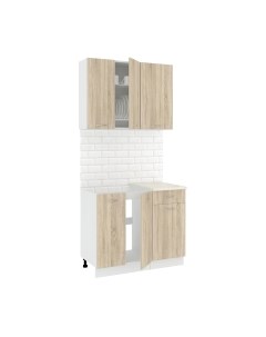 Кухонный гарнитур Кортекс-мебель Корнелия Лира-лайт 1м