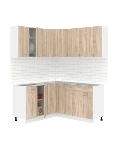 Кухонный гарнитур Кортекс-мебель Корнелия Лира 1.5x1.5 без столешницы