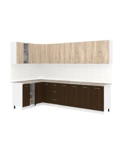 Кухонный гарнитур Кортекс-мебель Корнелия Лира 1.5x2.9