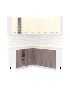 Кухонный гарнитур Кортекс-мебель Корнелия Лира 1.5x1.8