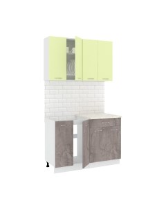 Кухонный гарнитур Кортекс-мебель Корнелия Лира-лайт 1.2м