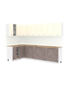 Кухонный гарнитур Кортекс-мебель Корнелия Лира 1.5x2.9