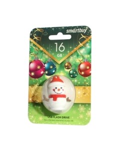 USB flash накопитель SmartBuy NY Снеговик 16Gb (SB16GBSnowP) Smartbuy