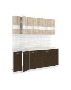 Кухонный гарнитур Кортекс-мебель Корнелия Экстра 1.9м