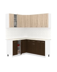Кухонный гарнитур Кортекс-мебель Корнелия Лира 1.5x1.8