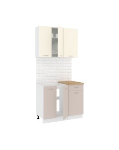 Кухонный гарнитур Кортекс-мебель Корнелия Лира-лайт 1м