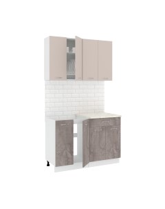 Кухонный гарнитур Кортекс-мебель Корнелия Лира-лайт 1.2м