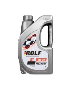 Моторное масло GT 5W30 A3/B4 / 322735 Rolf
