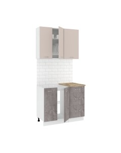 Кухонный гарнитур Кортекс-мебель Корнелия Лира 1.0м