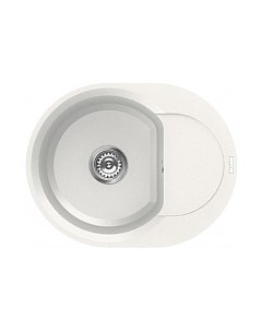 Мойка кухонная Elleci Easy Round 600 Bianco G52