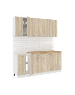 Кухонный гарнитур Кортекс-мебель Корнелия Лира-лайт 1.9м