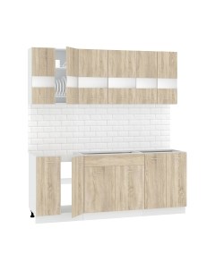 Кухонный гарнитур Кортекс-мебель Корнелия Экстра 2.0 без столешницы