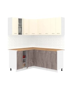 Кухонный гарнитур Кортекс-мебель Корнелия Лира 1.5x1.8