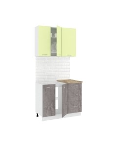 Кухонный гарнитур Кортекс-мебель Корнелия Лира 1.0м