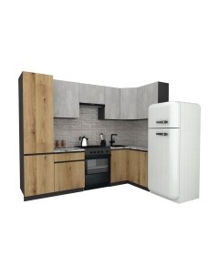 Кухонный гарнитур ВерсоМебель Эко-8 1.2x2.7 правая Версомебель