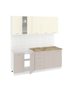 Кухонный гарнитур Кортекс-мебель Корнелия Лира 2.0м