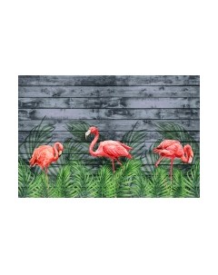 Фотообои листовые Vimala Фламинго акварель