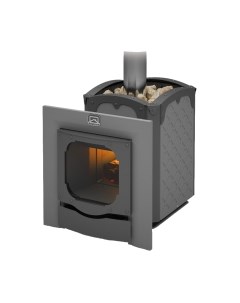 Печь-каменка Теплодар Былина-12Ч Панорама 1.2