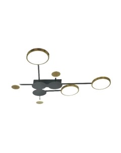 Потолочный светильник Mirastyle SL-41094-70 BK+SGD