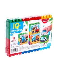 Конструктор №13 Веселый транспорт / 4808500 Соломон