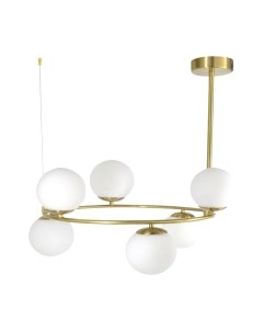 Потолочный светильник Mirastyle XL-20996/6 BRASS+WG