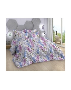 Комплект постельного белья Сирень евро Миланика
