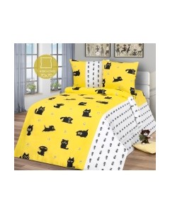 Комплект постельного белья Milanika Томас 1.5сп подростковый с наволочкой 70x70 Миланика