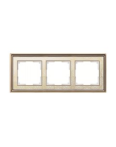 Рамка для выключателей и розеток Werkel Palacio Gracia WL77-Frame-03 / a041164