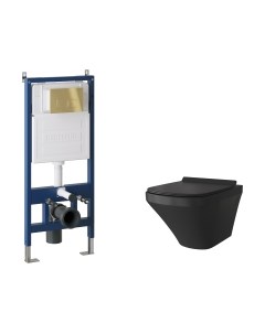 Унитаз подвесной с инсталляцией Grossman GR-4440BMS+900.K31.01.000+700.K31.02.300.300