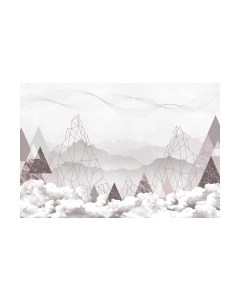 Фотообои листовые Vimala Горы в облаках