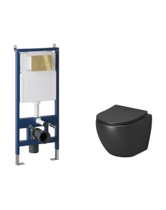 Унитаз подвесной с инсталляцией Grossman GR-4455BMS+900.K31.01.000+700.K31.02.300.300