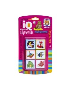 Развивающая игра Айрис-пресс Умные кубики. Шумелки. Совушка-сова / 9785811281060