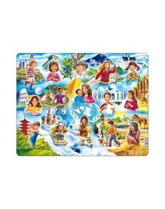 Пазл LARSEN Дети разных национальностей NM8 Larsen