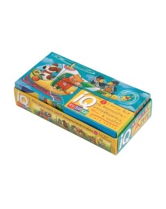 Развивающая игра Айрис-пресс Умные кубики. Фигурные 6 шт. Мы едем, едем, едем