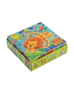 Развивающая игра Айрис-пресс Умные кубики в поддончике. Цирк